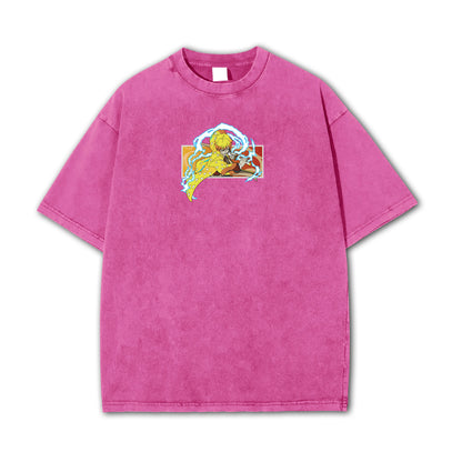 Blade of Demon Hunters Thunder Breather Vintage T-Shirt