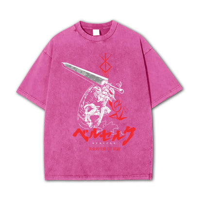 Dark Sword Saga Swordsman V2 Vintage T Shirt