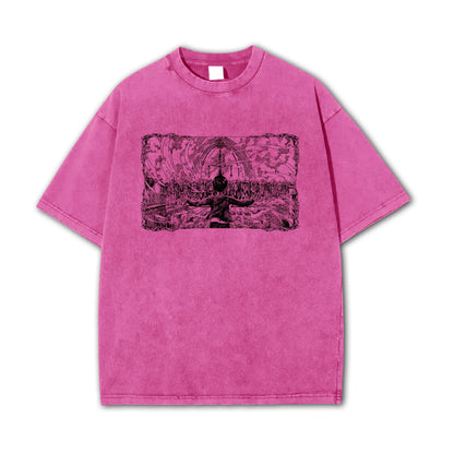 Titan Siege Freedom Fighter Blood Fiend Vintage T-Shirt