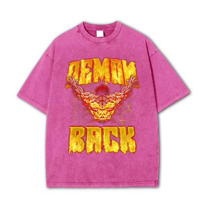 Baki - Yujiro Hanmas Dämonen-Rücken-T-Shirt