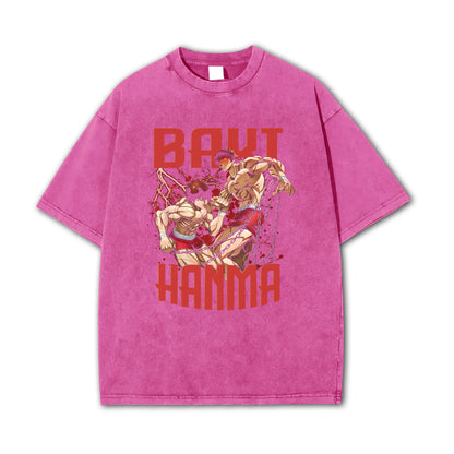 Ultimate Grappler Hanma Vintage T Shirt