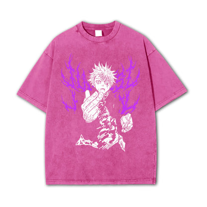 Tokyo Sorcery Satoru Gojo V5 Vintage T Shirt