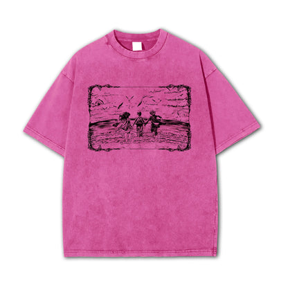 Angriff auf Titan Eren, Mikasa &amp; Armin T-Shirt