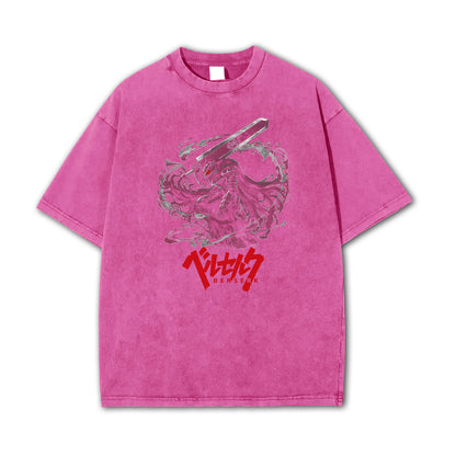Dark Sword Saga Black Swordsman Vintage T Shirt