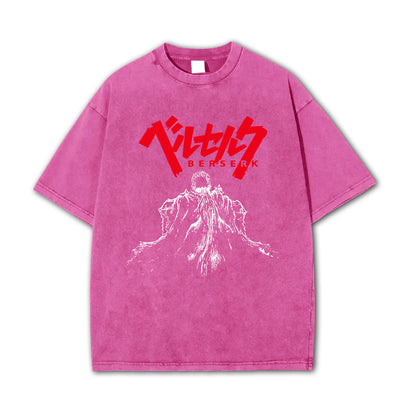 Dark Sword Saga Swordsman Vintage T Shirt