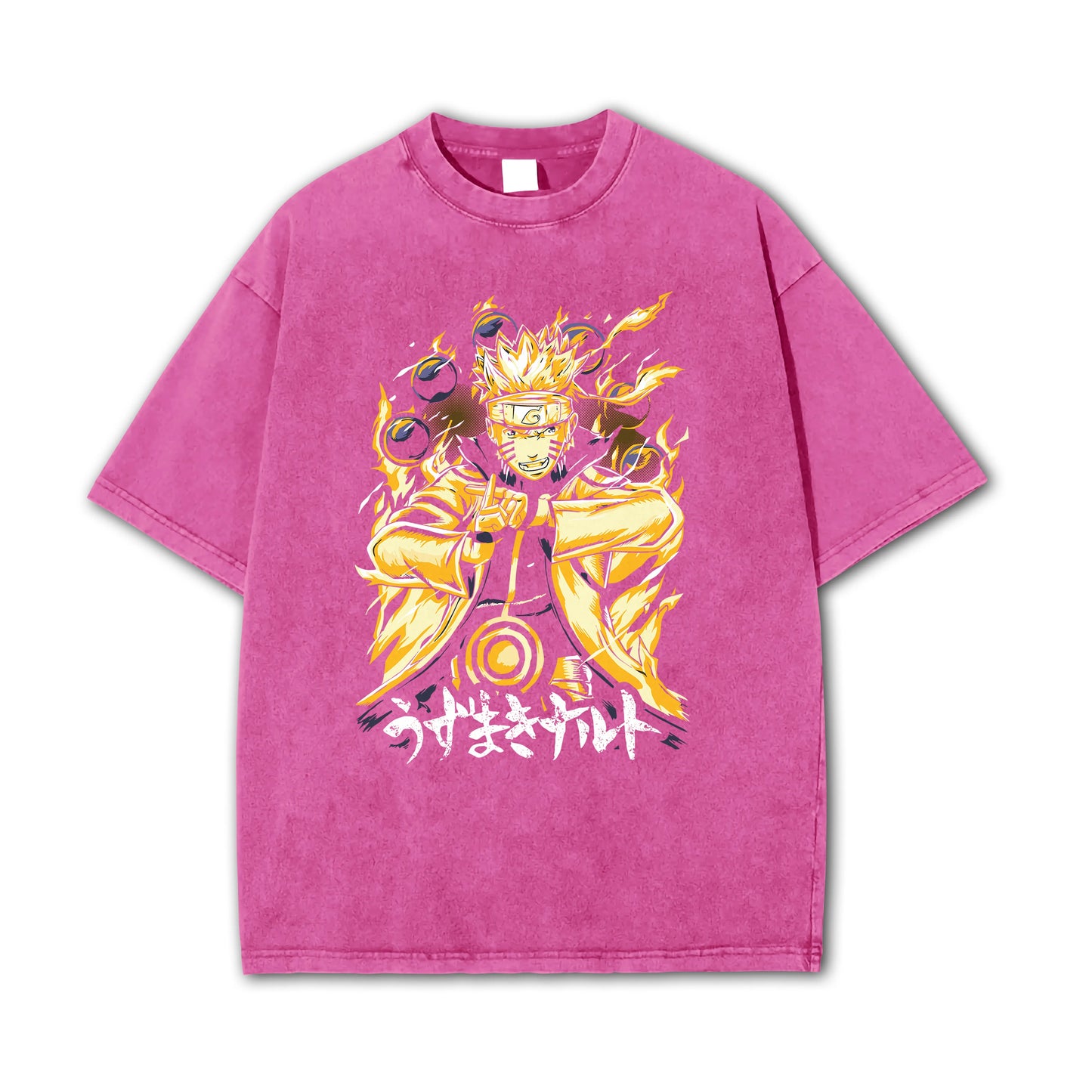 Hidden Leaf Shinobi Kyuubi + Sage Mode Vintage T-Shirt
