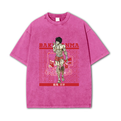 Ultimate Grappler Hanma V10 Vintage T-Shirt