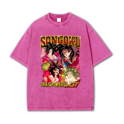 Saiyan Legacy GT Goku Vintage T Shirt