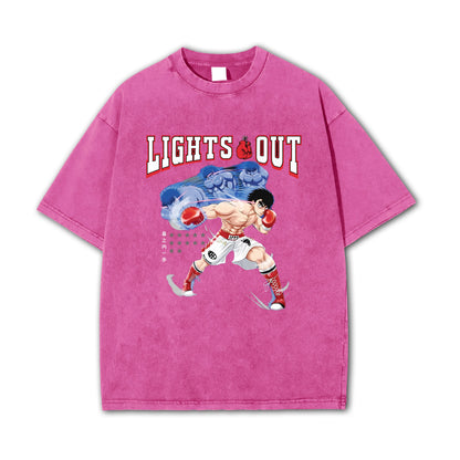 Fighting Spirit Kamogawa Lights Out Vintage T-Shirt