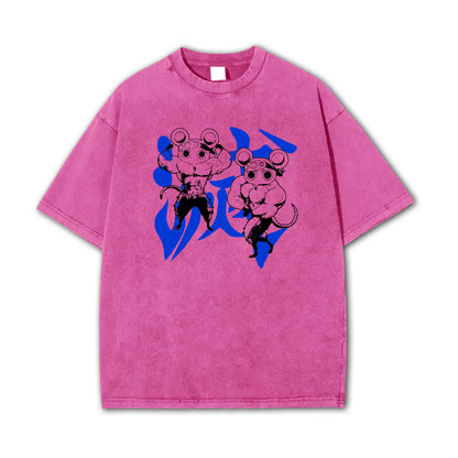 Demon Slayer Muskelmäuse T-Shirt