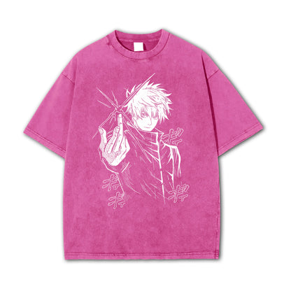 Tokyo Sorcery Satoru Gojo V2 Vintage T Shirt
