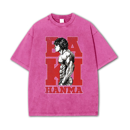 Ultimate Grappler Hanma V11 Vintage T-Shirt