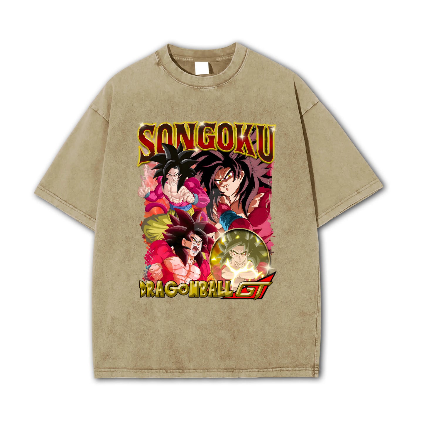 Saiyan Legacy GT Goku Vintage T Shirt