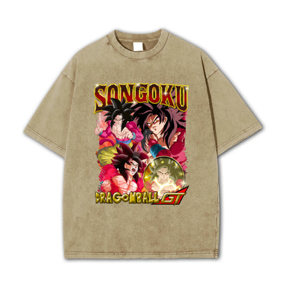Saiyan Legacy GT Goku Vintage T Shirt