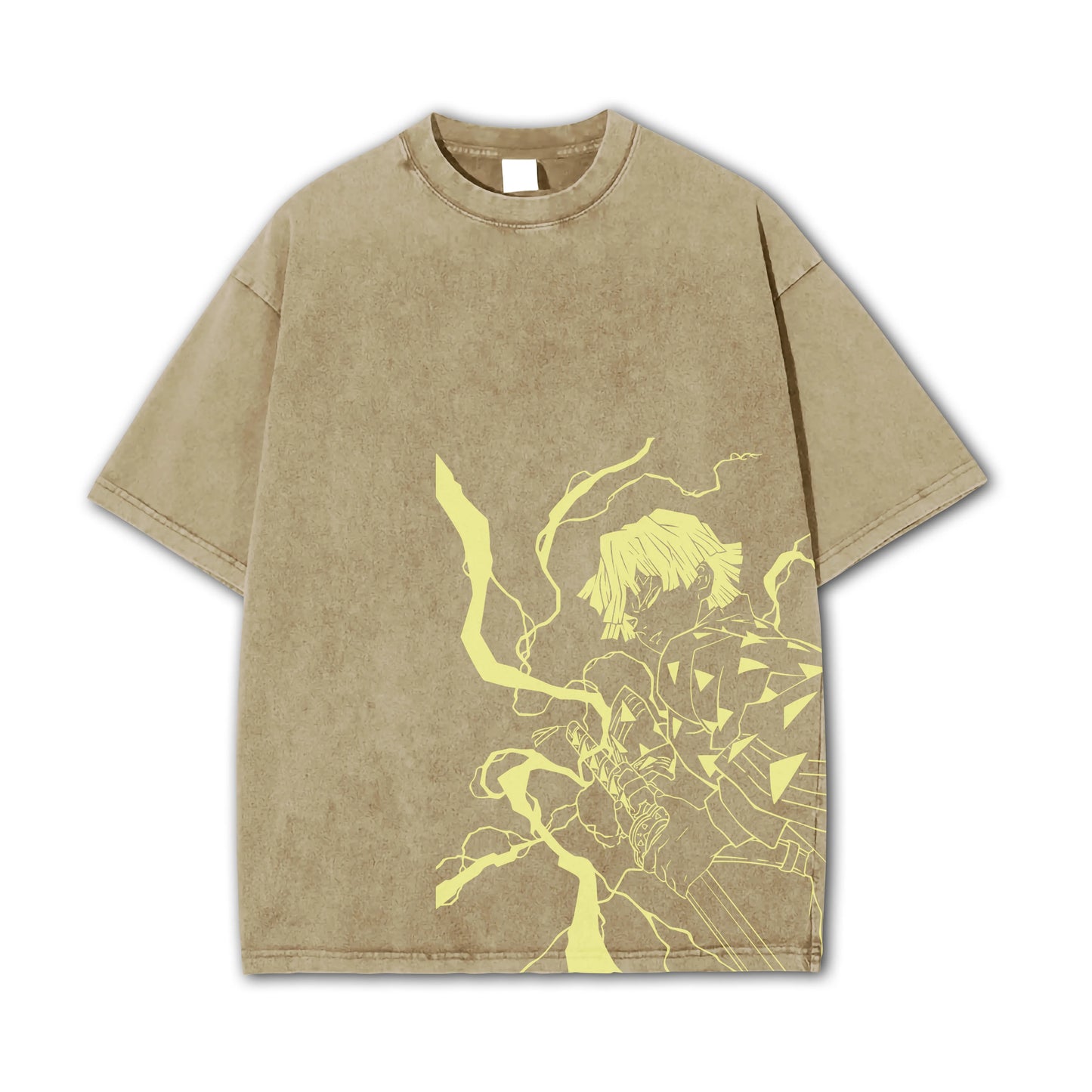 Blade of Demon Hunters Thunder Breather V2 Vintage T-Shirt