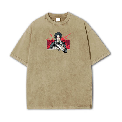 Blade of Demon Hunters Demon Unlucky King Vintage T-Shirt