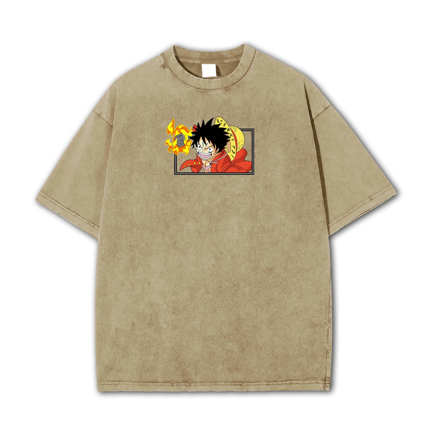 One Piece Ruffy Fire Punch T-Shirt