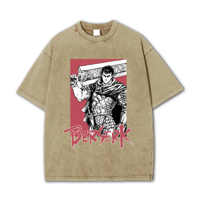Dark Sword Saga Swordsman V8 Vintage T-Shirt