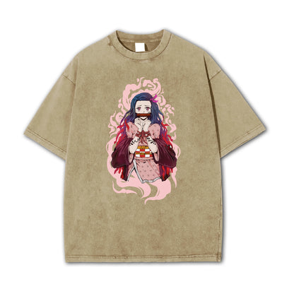 Blade of the Demon Hunters Nezuko Vintage T Shirt