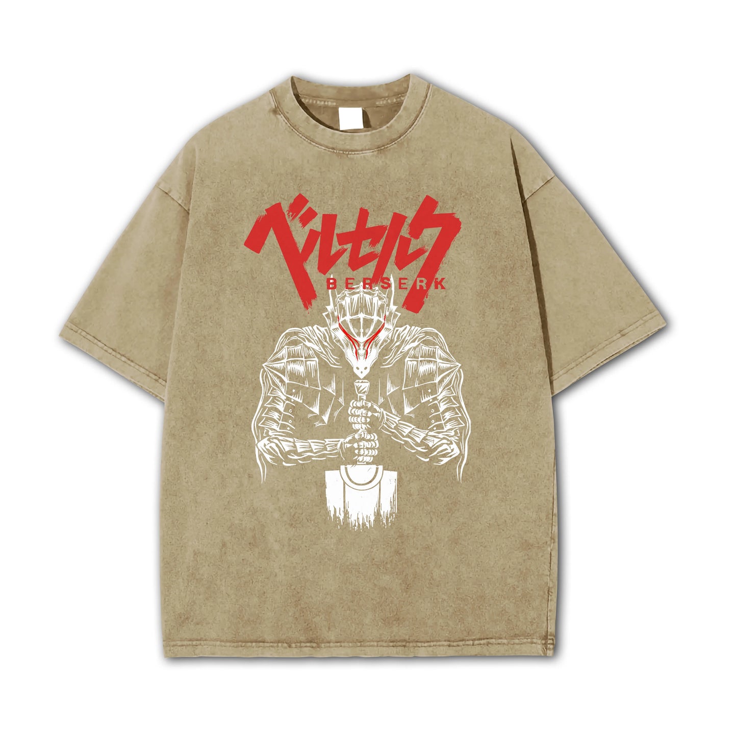 Dark Sword Saga Black Swordsman V4 Vintage T-Shirt