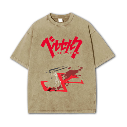 Dark Sword Saga Swordsman V10 Vintage T-Shirt