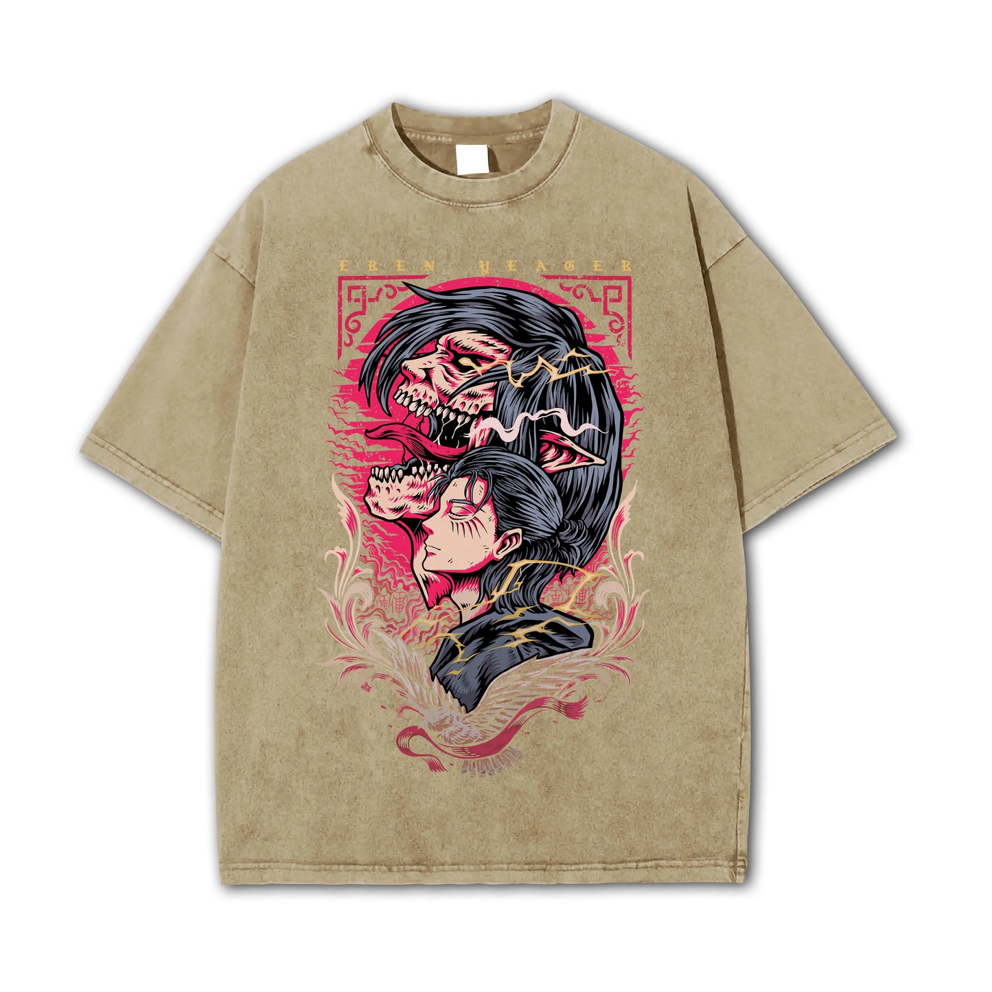 Angriff auf Titan Eren Yeager Angriff Titan T-Shirt