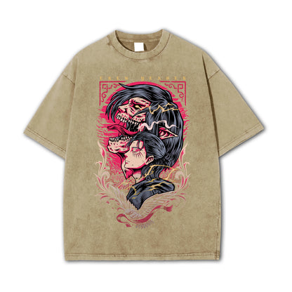 Angriff auf Titan Eren Yeager Angriff Titan T-Shirt