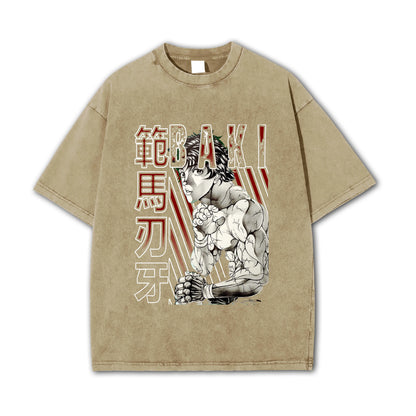 Ultimate Grappler Hanma V15 Vintage T Shirt