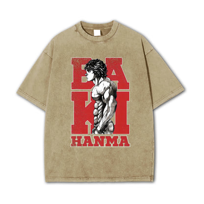 Ultimate Grappler Hanma V11 Vintage T-Shirt