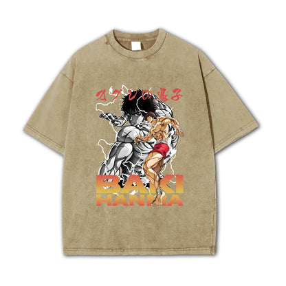 Ultimate Grappler Hanma V5 Vintage T-Shirt