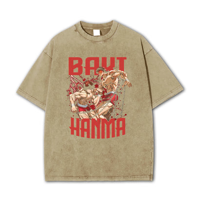 Ultimate Grappler Hanma Vintage T-Shirt
