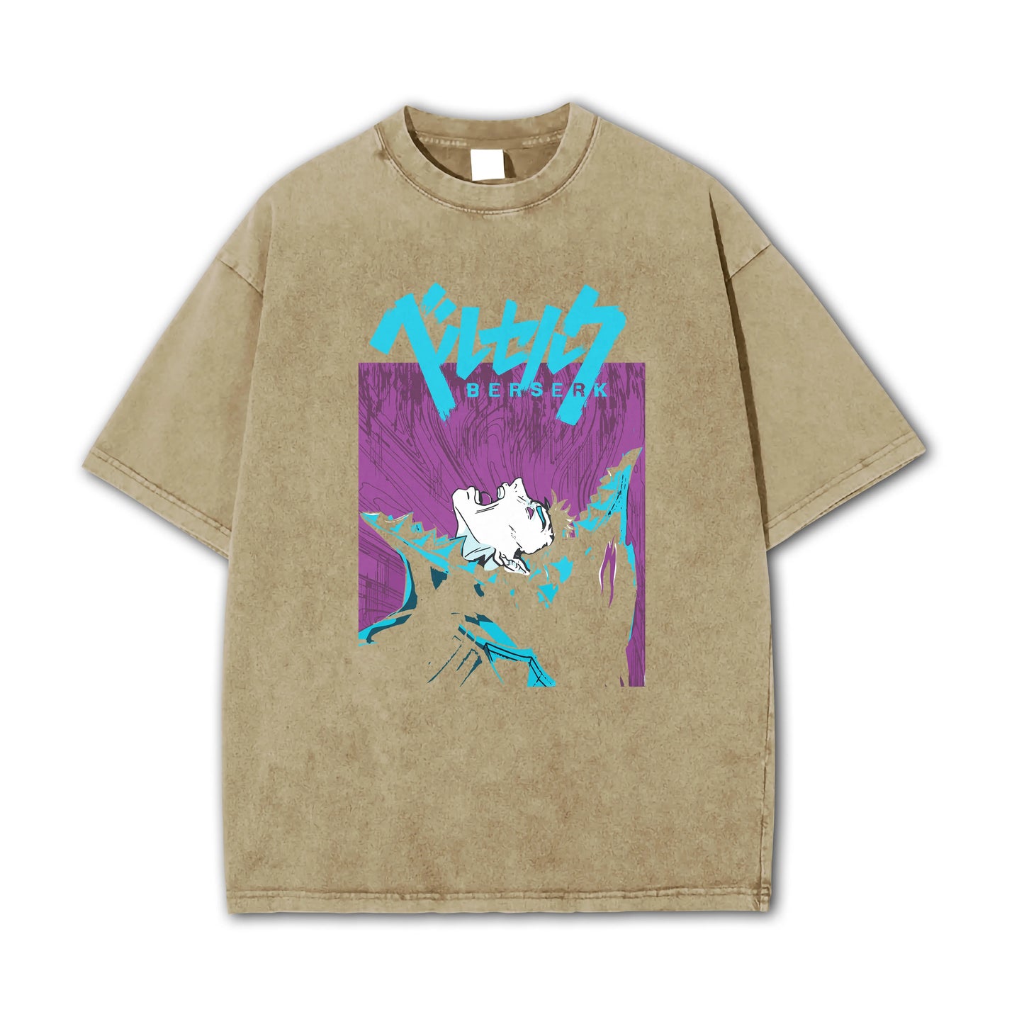 Dark Sword Saga Black Swordsman V8 Vintage T-Shirt