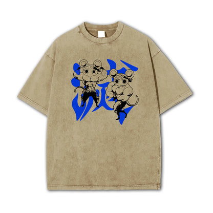 Demon Slayer Muskelmäuse T-Shirt