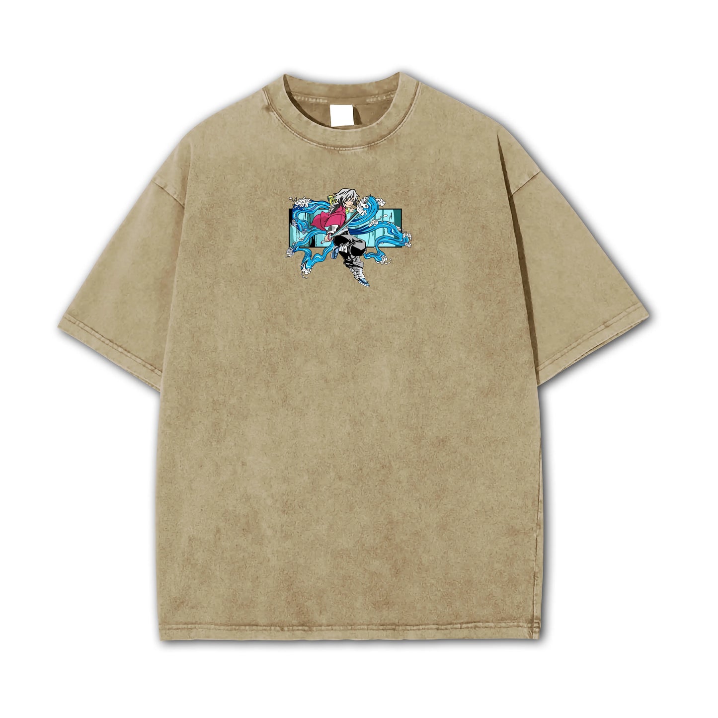 Dämonentöter Giyu Tomiyoka Wasserdrache T-Shirt