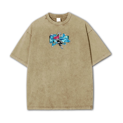 Dämonentöter Giyu Tomiyoka Wasserdrache T-Shirt