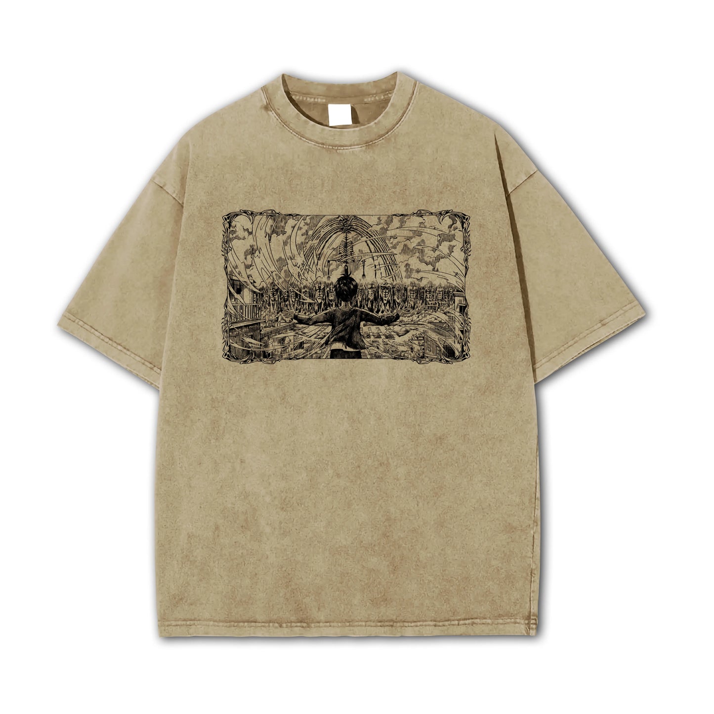 Titan Siege Freedom Fighter Blood Fiend Vintage T-Shirt