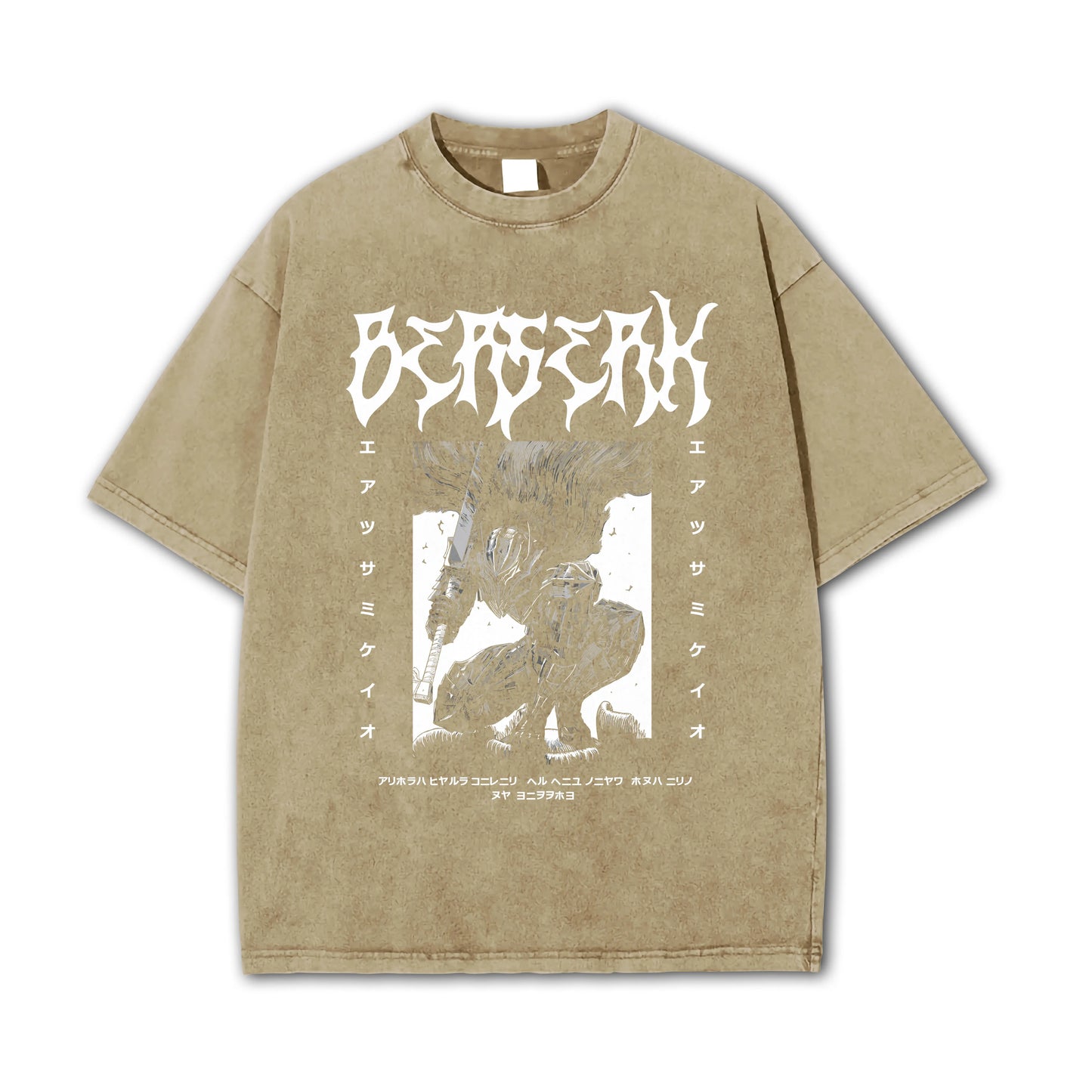 Dark Sword Saga Black Swordsman V2 Vintage T-Shirt