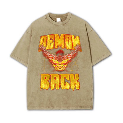 Baki - Yujiro Hanmas Dämonen-Rücken-T-Shirt