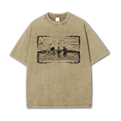 Angriff auf Titan Eren, Mikasa &amp; Armin T-Shirt