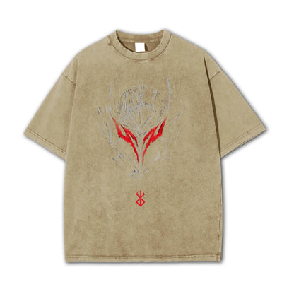 Dark Sword Saga Black Swordsman V6 Vintage T Shirt