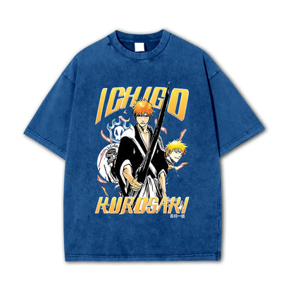 Soul Reaper Ichigo Kurosaki Vintage T Shirt
