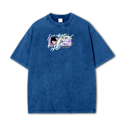 T-shirt surdimensionné Naruto-Sasuke Chidori