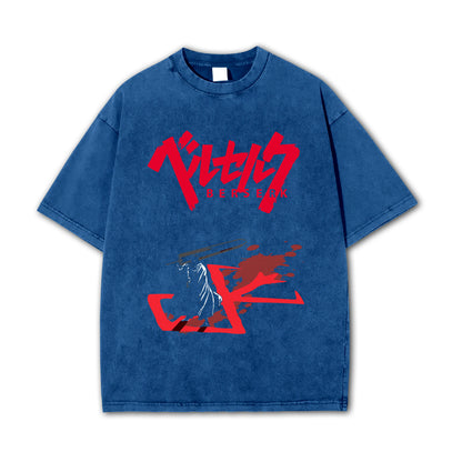 Dark Sword Saga Swordsman V10 Vintage T Shirt