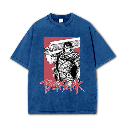 Dark Sword Saga Swordsman V8 Vintage T-Shirt