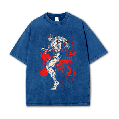 Ultimate Grappler Hanma V7 Vintage T-Shirt