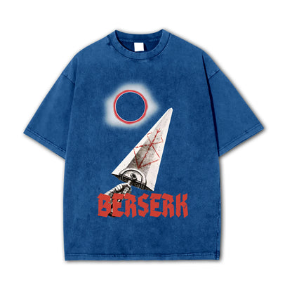 Dark Sword Saga Swordsman V7 Vintage T Shirt