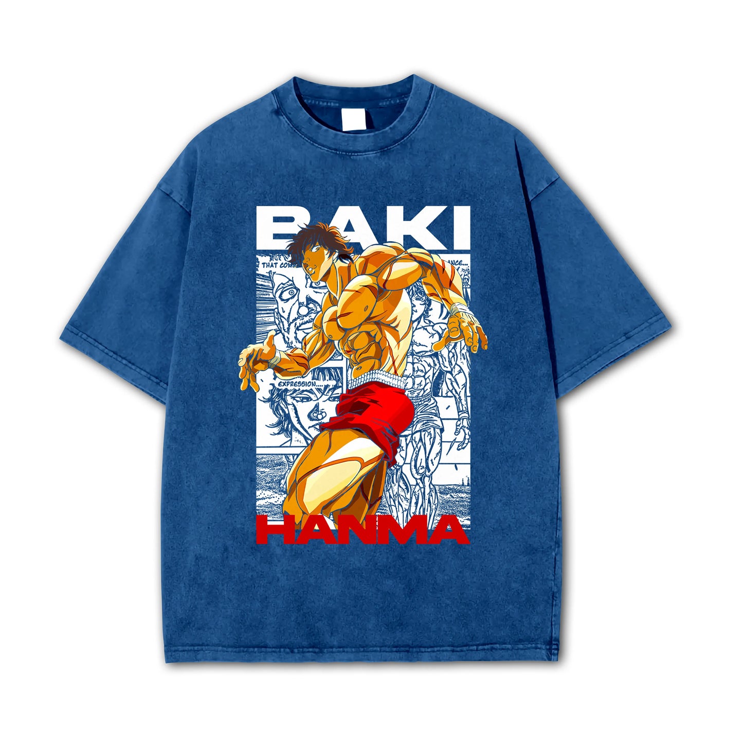 Ultimate Grappler Hanma V4 Vintage T-Shirt