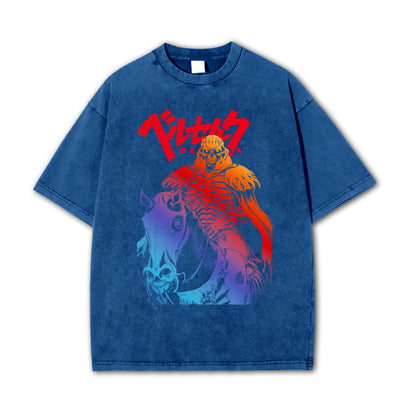 Dark Sword Saga Skull Knight Vintage T Shirt