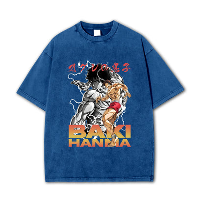 Ultimate Grappler Hanma V5 Vintage T-Shirt
