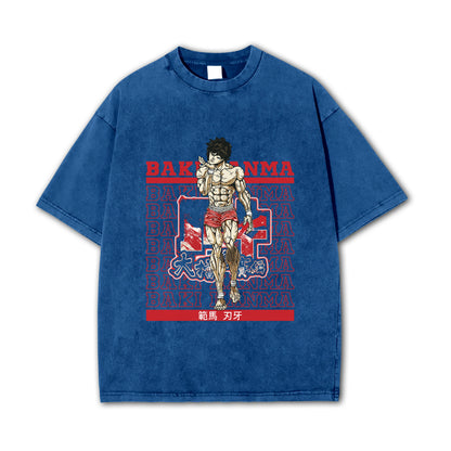 Ultimate Grappler Hanma V10 Vintage T Shirt